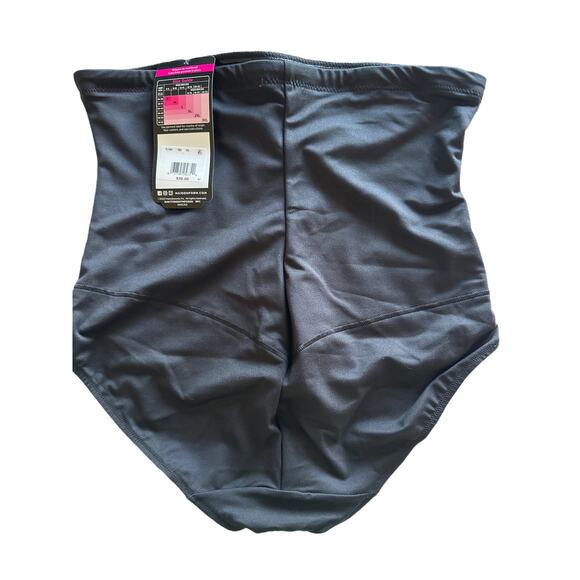 NWT Maidenform Womens Black Firm Control High Waist Shapewear Briefs Size XXL - Picture 3 of 4